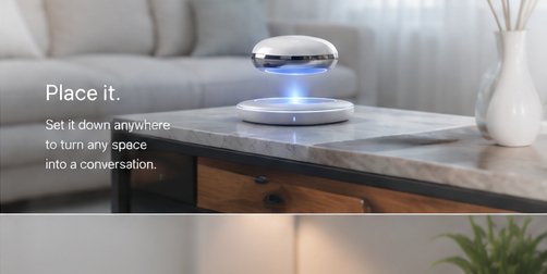 Place it. Set it down anywhere to turn any space into a conversation.